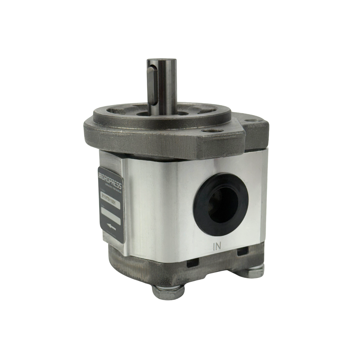 BOMBA HIDRÁULICA INDUSTRIAL 4 CM³ - FLANGE FERRO FUNDIDO