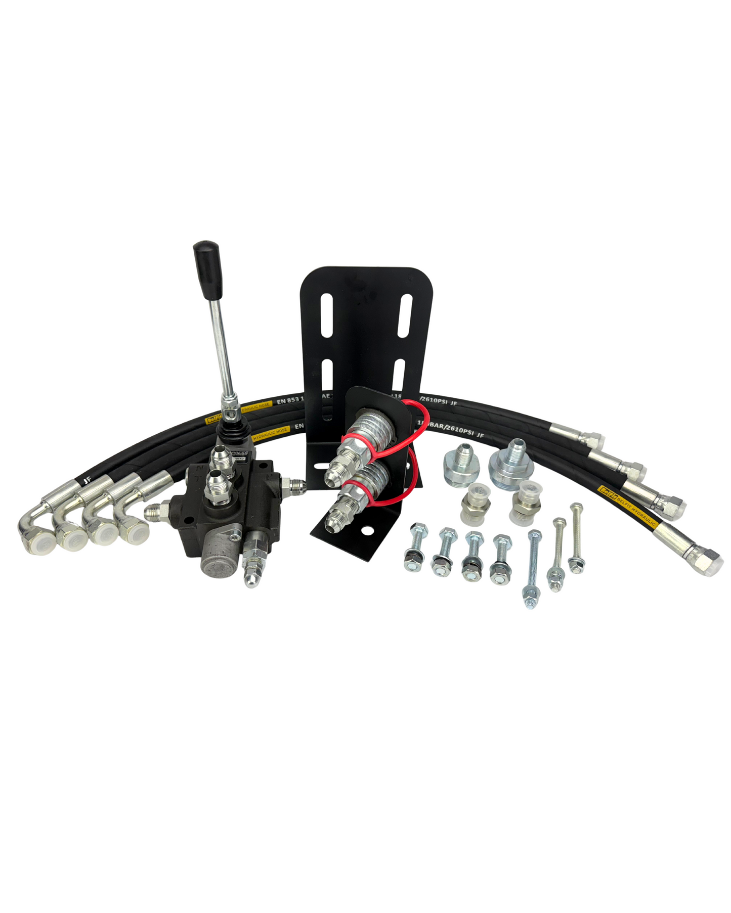 KIT COMANDO HIDRÁULICO SIMPLES FORD COM CONTROLE REMOTO