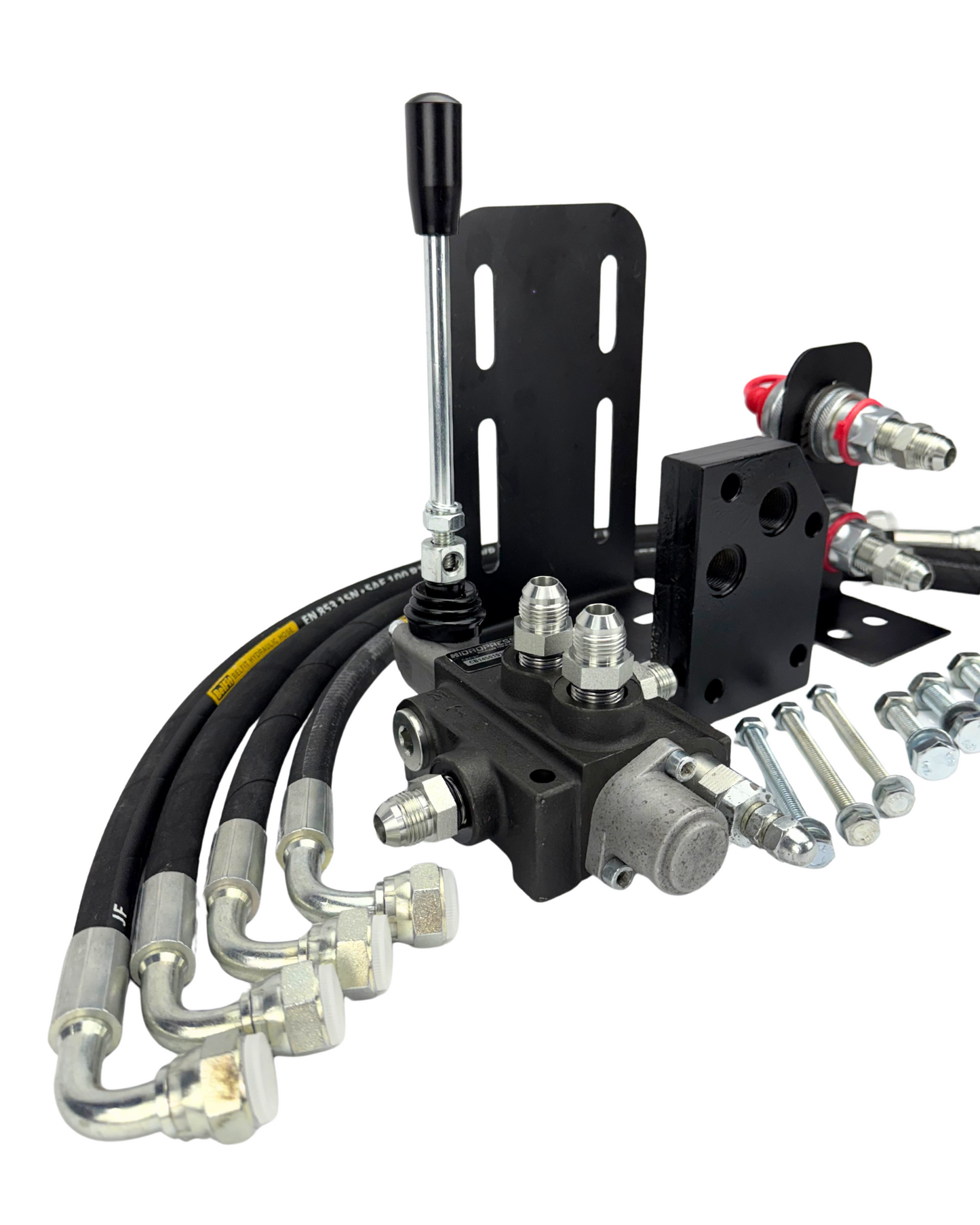KIT COMANDO HIDRÁULICO SIMPLES VALTRA COM CONTROLE REMOTO