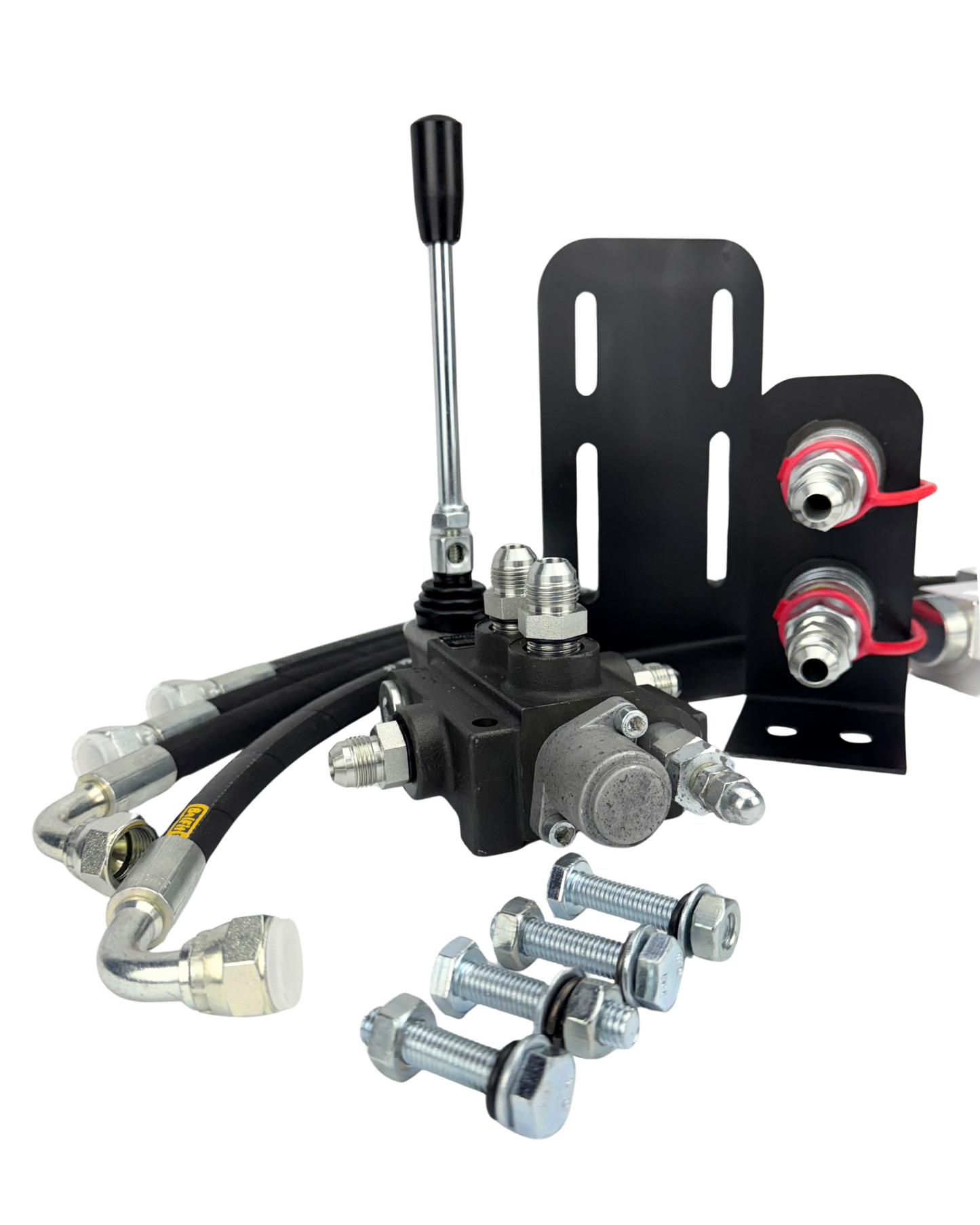 KIT COMANDO HIDRÁULICO SIMPLES MASSEY FERGUSON COM CONTROLE REMOTO