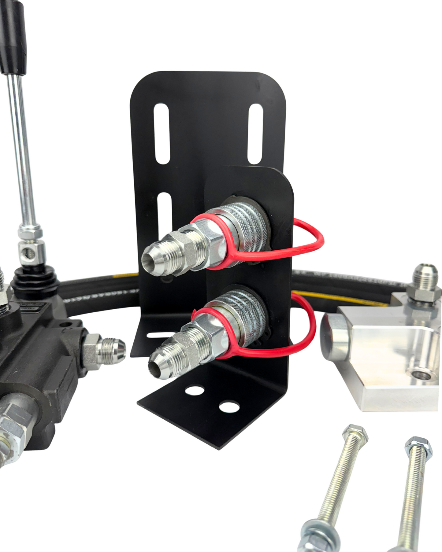KIT COMANDO HIDRÁULICO SIMPLES MASSEY FERGUSON COM CONTROLE REMOTO