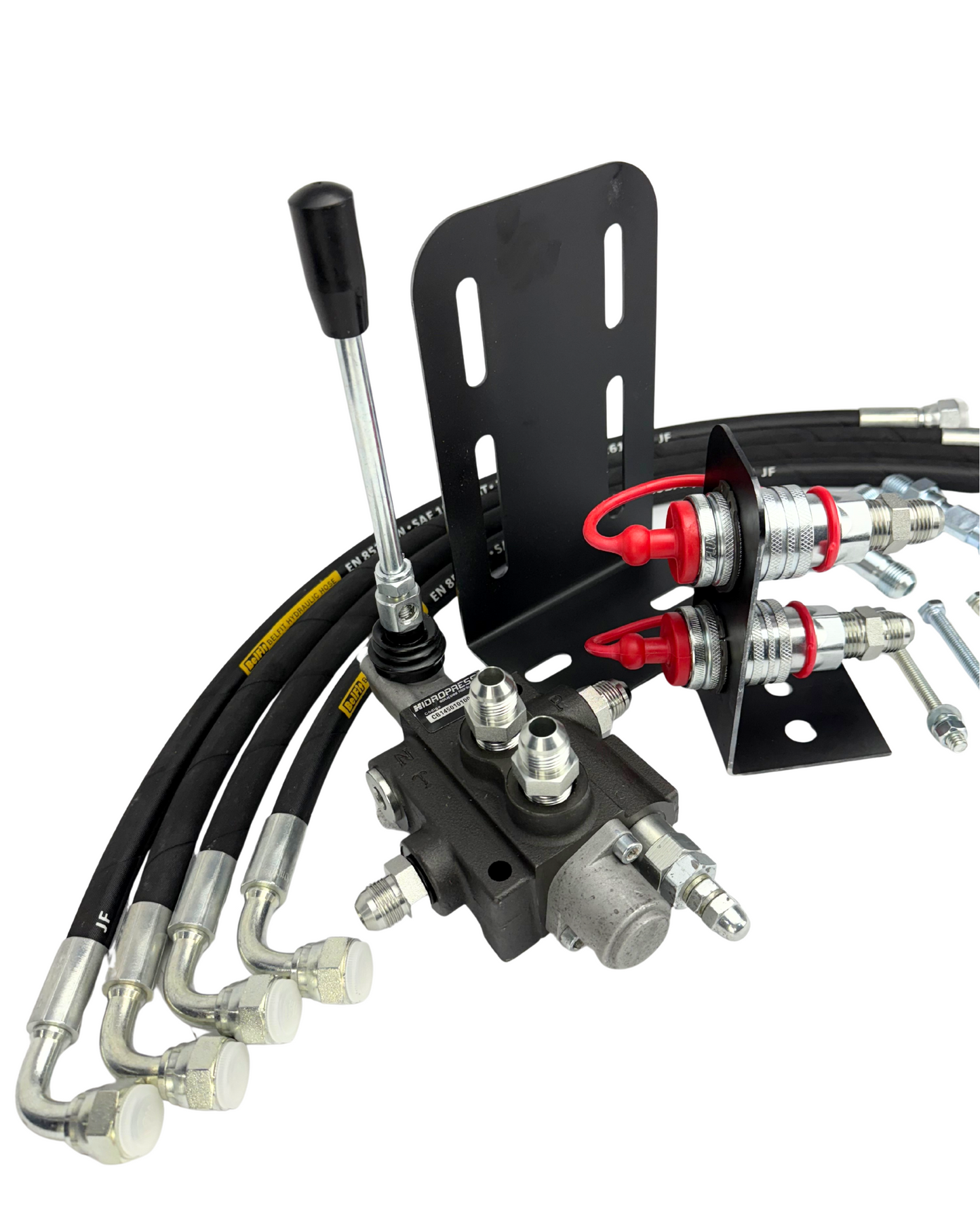 KIT COMANDO HIDRÁULICO SIMPLES VALMET COM CONTROLE REMOTO