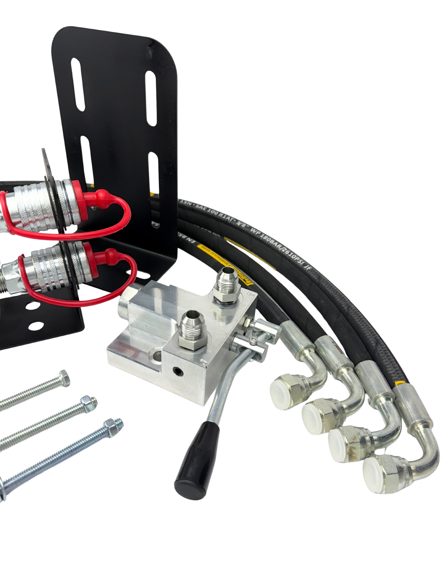KIT COMANDO HIDRÁULICO SIMPLES MASSEY FERGUSON COM CONTROLE REMOTO