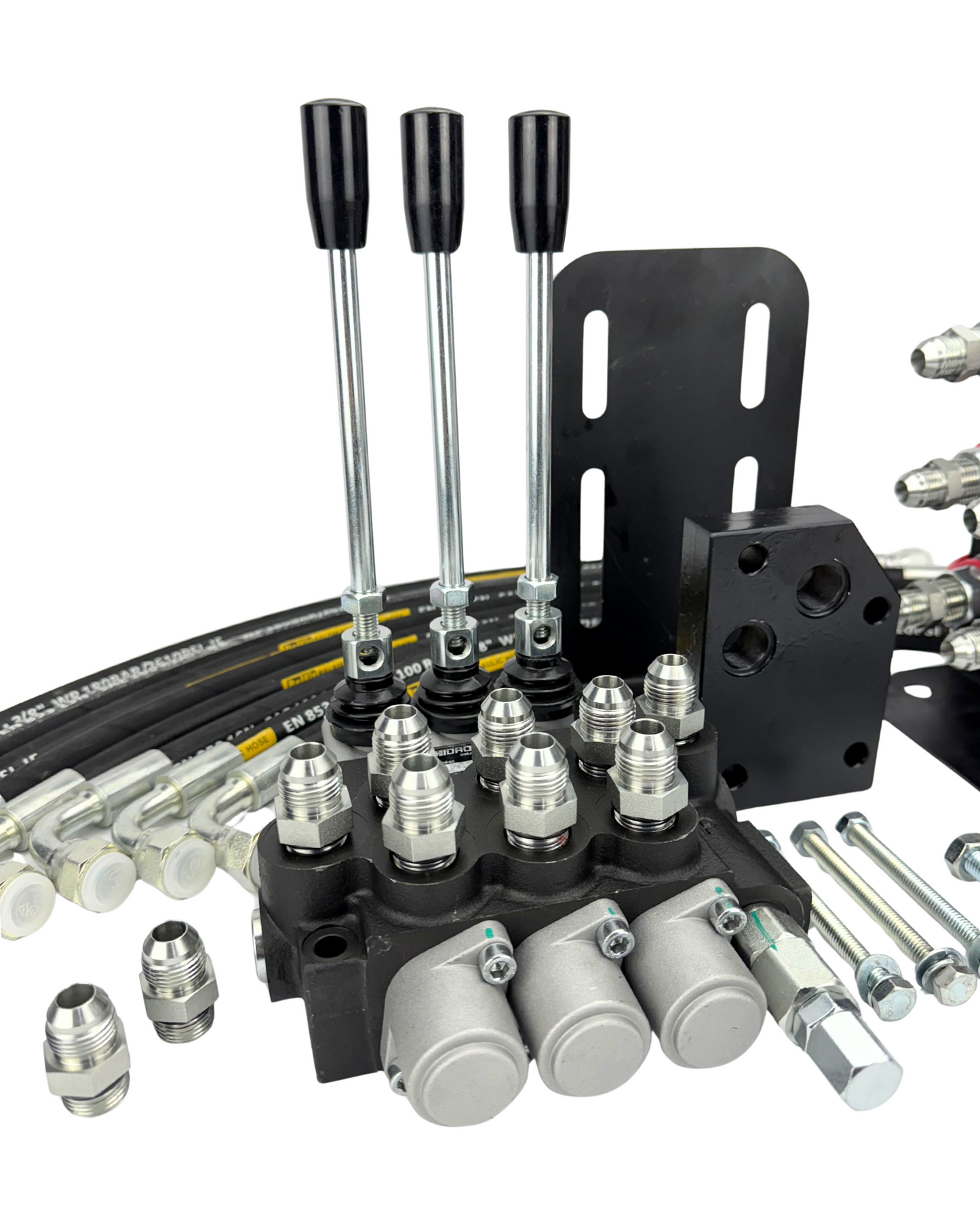 KIT COMANDO HIDRÁULICO SIMPLES VALMET COM CONTROLE REMOTO