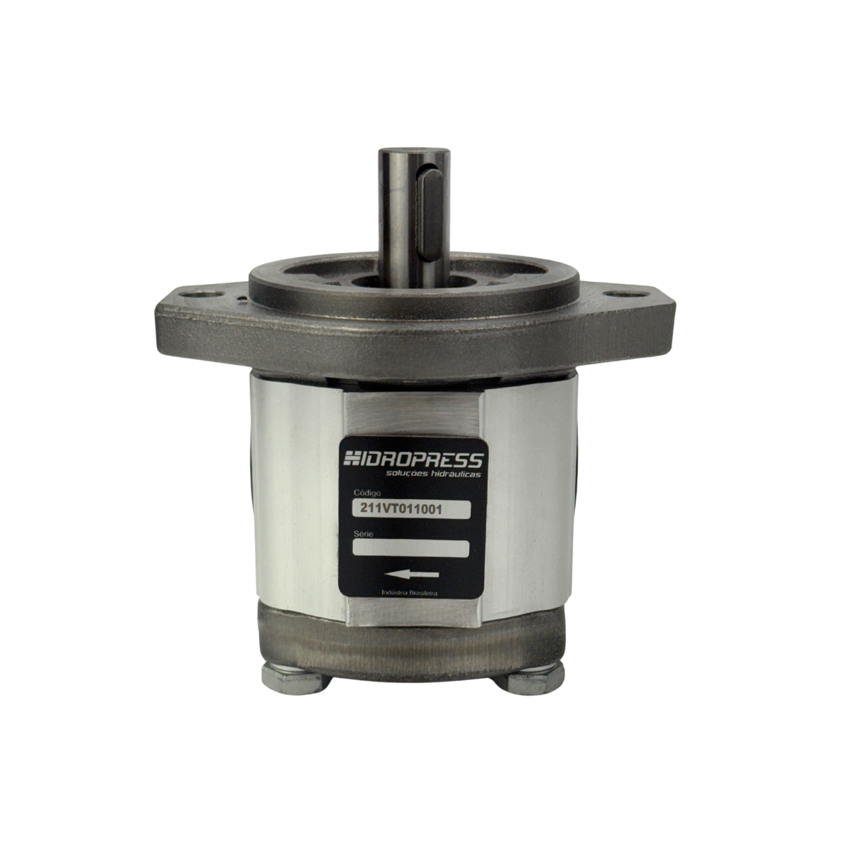 BOMBA HIDRÁULICA INDUSTRIAL 4 CM³ - FLANGE FERRO FUNDIDO