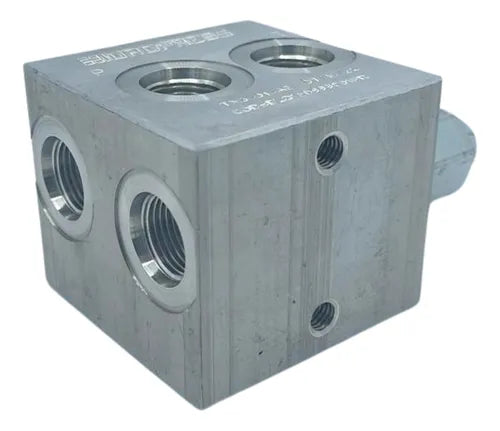 BLOCO MANIFOLD TN6 - TN6-01-AS - COM VALVULA