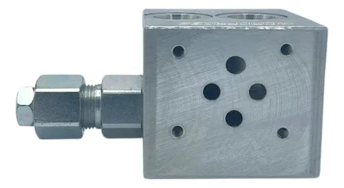 BLOCO MANIFOLD TN6 - TN6-01-AS - COM VALVULA