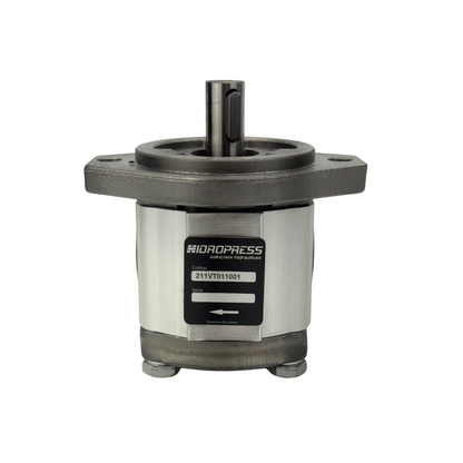 BOMBA HIDRÁULICA INDUSTRIAL 4 CM³ - FLANGE FERRO FUNDIDO