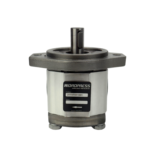 BOMBA HIDRÁULICA INDUSTRIAL 4 CM³ - FLANGE FERRO FUNDIDO