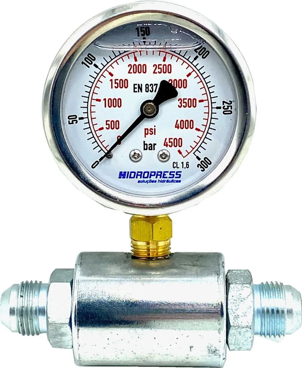 KIT MANÔMETRO 0 Á 300 BAR - INFERIOR