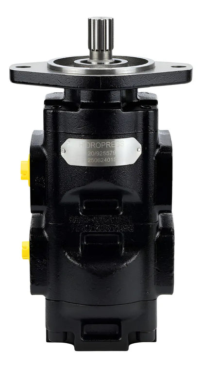 BOMBA HIDRÁULICA PRINCIPAL E DIREÇÃO JCB 4CX - 1 ENTRADA E 2 SAIDAS - 20925579