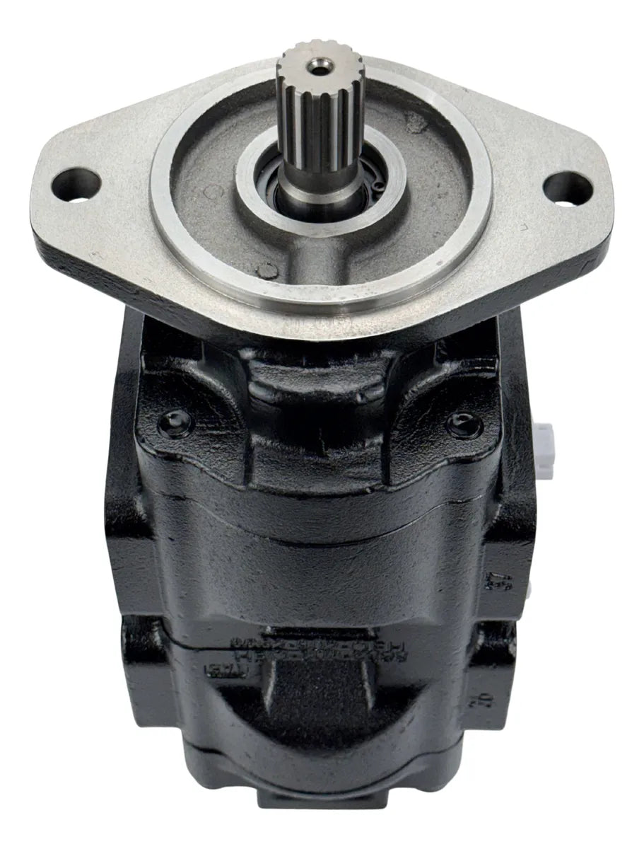 BOMBA HIDRÁULICA PRINCIPAL E DIREÇÃO JCB 4CX - 1 ENTRADA E 2 SAIDAS - 20925579