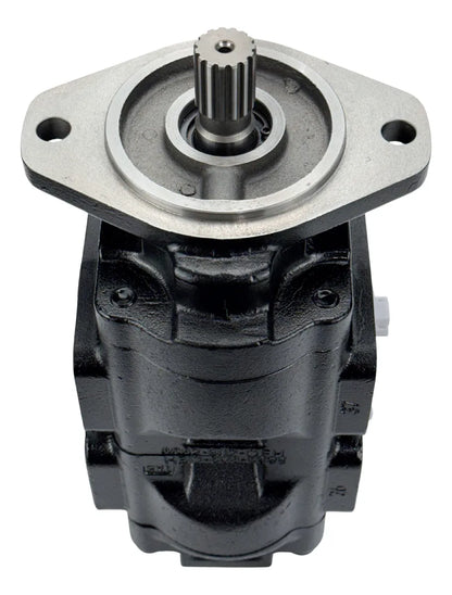 BOMBA HIDRÁULICA PRINCIPAL E DIREÇÃO JCB 4CX - 1 ENTRADA E 2 SAIDAS - 20925579