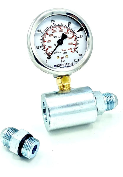 KIT MANÔMETRO 0 Á 300 BAR - INFERIOR