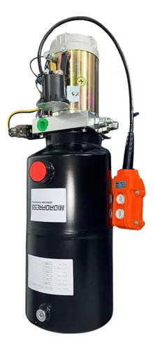 CENTRAL HIDRÁULICA SIMPLES AÇÃO – BBA 2,1CC – MOTOR DC 12V – 2500W – TANQUE 8L