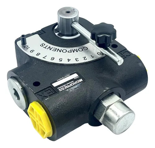 VÁLVULA REGULADORA DE FLUXO C/ COMPENSAÇÃO NA PRESSÃO 114/MIN - 3/4" NPT