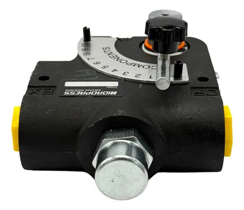 VÁLVULA REGULADORA DE FLUXO C/ COMPENSAÇÃO NA PRESSÃO 114/MIN - 3/4" NPT