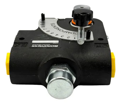 VÁLVULA REGULADORA DE FLUXO C/ COMPENSAÇÃO NA PRESSÃO 114/MIN - 3/4" NPT