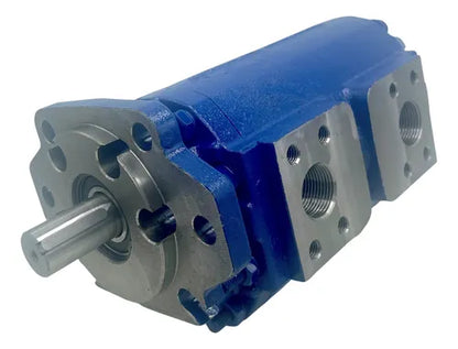 BOMBA HIDRÁULICA CARREGADOR FLORESTAL  52+52 CM³ ALTA PRESSÃO ESTRIADA