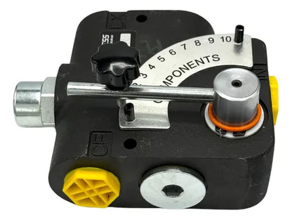 VÁLVULA REGULADORA DE FLUXO C/ COMPENSAÇÃO NA PRESSÃO 114/MIN - 3/4" NPT