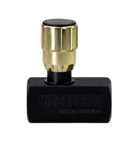 VÁLVULA REGULADORA DE VAZÄO 90LPM - UNIDIRECIONAL - 1/2"BSP - VDRV12