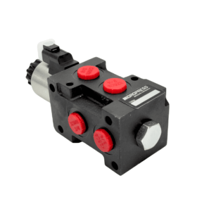 VÁLVULA SELETORA HSV6 50LPM - DC 24V - 3/4 UNF - 6 VIAS / 2 POSIÇÕES - PLUG DEUTSCH